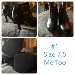 🖤 any hearts are 3 for $45 🖤Me Too black booties
